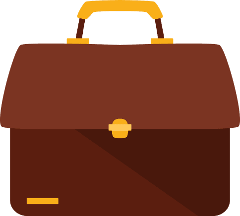 Illustration of a briefcase